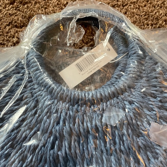 Lulu Dharma Half Moon Woven Tote - Picture 8 of 10